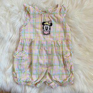 Vintage Disney Baby Minnie Mouse Romper Onesie